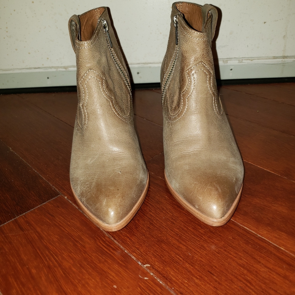 Frye Ankle Cowboy Boots